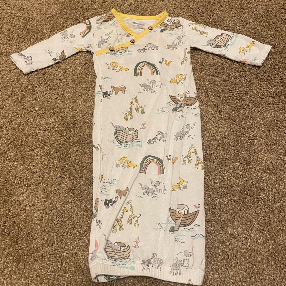 Mud Pie Noah’s Ark Gown - Multicolor